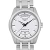 Up Close Front Facing Picture Of Tissot T035.407.11.031.01 Stainless Steel Watch Display Model Condition