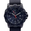 Up Close Front Facing Picture Of Luminox XS.4221.CW Stainless Steel Watch Display Model Condition