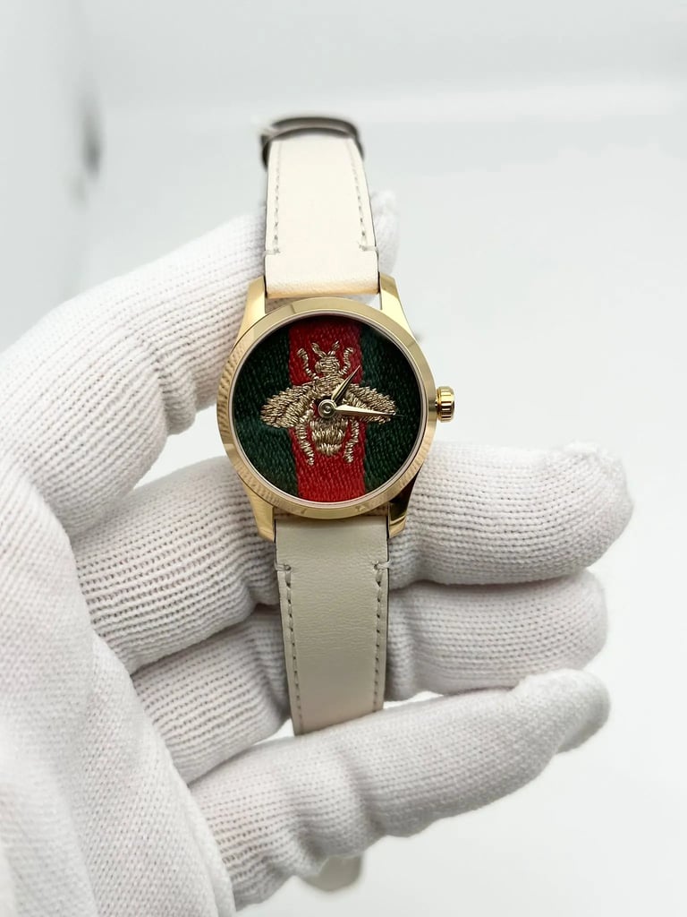 5th image of Gucci Gucci G-Timeless Wristwatch, DisplayModel condition