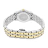 Back View Of Snap Back Case And Closed Stainless Steel Band Of Gucci YA055528 Watch Pre Owned Condition