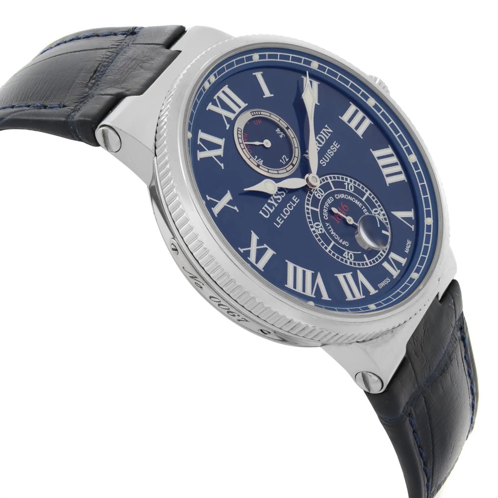 4th image of Ulysse Nardin Ulysse Nardin Marine Wristwatch, PreOwned condition