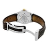Back View Of {Caseback} Back Case And Open Leather Band Of Breitling B62021 Watch Pre Owned Condition