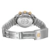 Back View Of Solid Back Case And Open Stainless Steel,Gold Band Of OMEGA 3311.10.00 Watch Pre Owned Condition