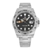 Front Full View Of Rolex 216570 bk Stainless Steel Watch Unworn Condition {Product Condition}