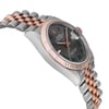 View Of Opposite Crown Facing Side Of Rolex 126231 Stainless Steel Watch New Condition