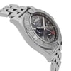 View Of Opposite Crown Facing Side Of Breitling AB042011/F561-375A Stainless Steel Watch Display Model Condition