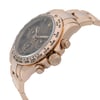 View Of Crown Facing Side Of Rolex 116505 Rose Gold Watch Pre Owned Condition