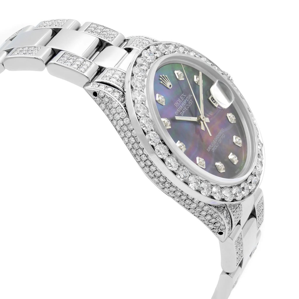 View Of Opposite Crown Facing Side Of Rolex 16030 Stainless Steel Watch Pre Owned Condition