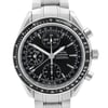 Up Close Front Facing Picture Of OMEGA 3220.50.00 Stainless Steel Watch Pre Owned Condition