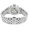 Back View Of Exhibition Back Case And Closed Stainless Steel Band Of RAYMOND WEIL 2710-ST-65031 Watch New Condition