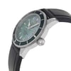 View Of Crown Facing Side Of Breitling a17321 Stainless Steel Watch Pre Owned Condition