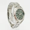 View Of Opposite Crown Facing Side Of Rolex 126234 Stainless Steel Watch New Condition