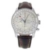 Front Full View Of Breitling A24322 Stainless Steel Watch Pre Owned Condition {Product Condition}
