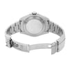 Back View Of Solid Back Case And Open Stainless Steel Band Of Rolex 216570 Watch Pre Owned Condition