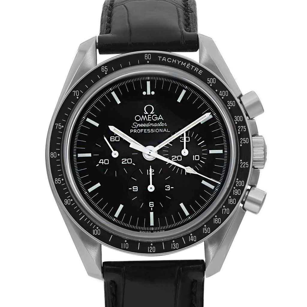 2nd image of OMEGA Omega Speedmaster Moonwatch Wristwatch, PreOwned condition