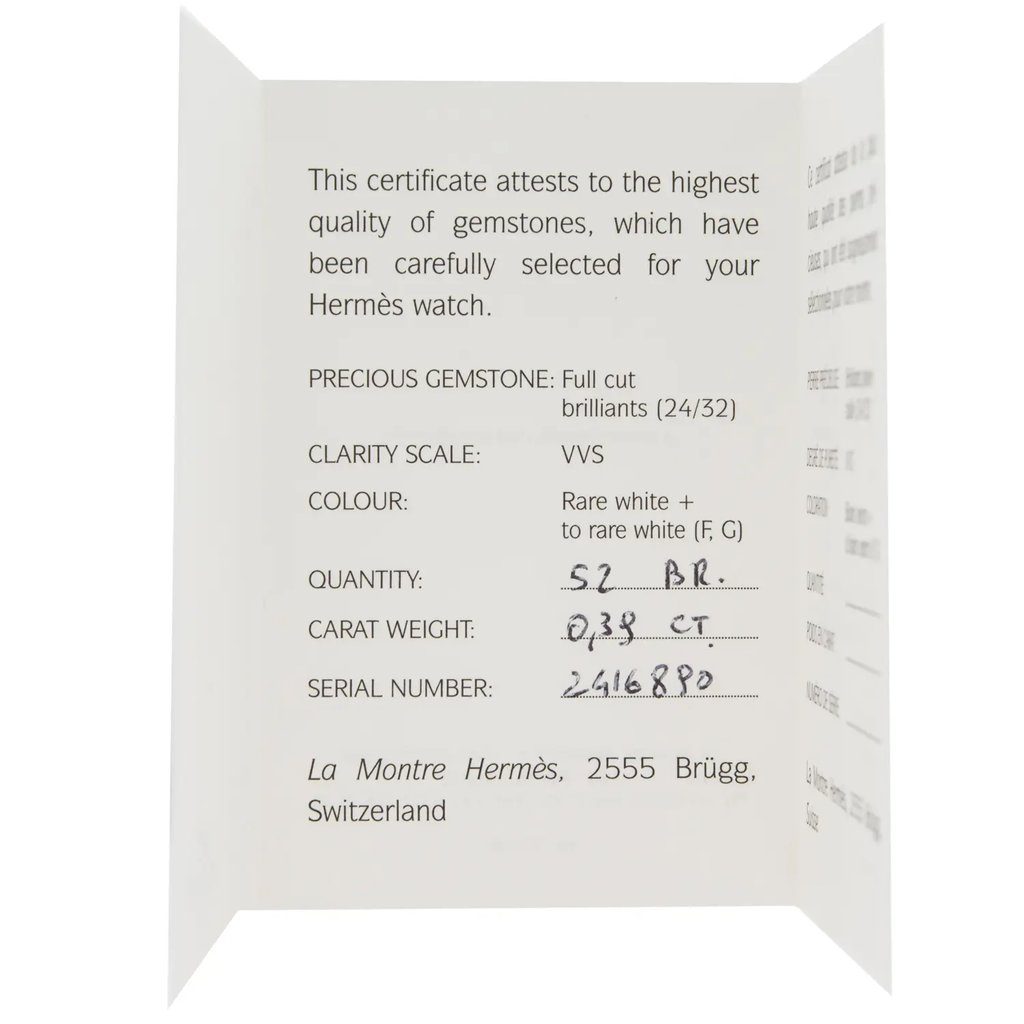6th image of Hermes KE1232212 Wristwatch, DisplayModel condition