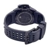 Back View Of Solid Back Case And Closed Rubber Band Of Luminox XS.1511 Watch Pre Owned Condition