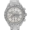 Up Close Front Facing Picture Of OMEGA 3513.30.00 Stainless Steel Watch Pre Owned Condition