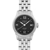 Up Close Front Facing Picture Of Tissot T41.1.183.53 Stainless Steel Watch Pre Owned Condition