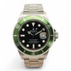 Front Full View Of Rolex 16610V Stainless Steel Watch Pre Owned Condition {Product Condition}
