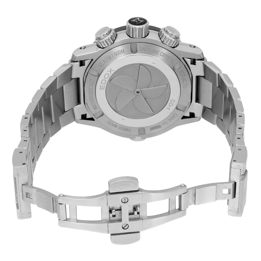 6th image of Edox Chronoffshore-1 Wristwatch, PreOwned condition