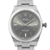 Up Close Front Facing Picture Of Rolex 114300 Stainless Steel Watch Pre Owned Condition