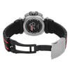 Back View Of Solid Back Case And Open Rubber Band Of Tissot T092.417.27.201.00 Watch Pre Owned Condition