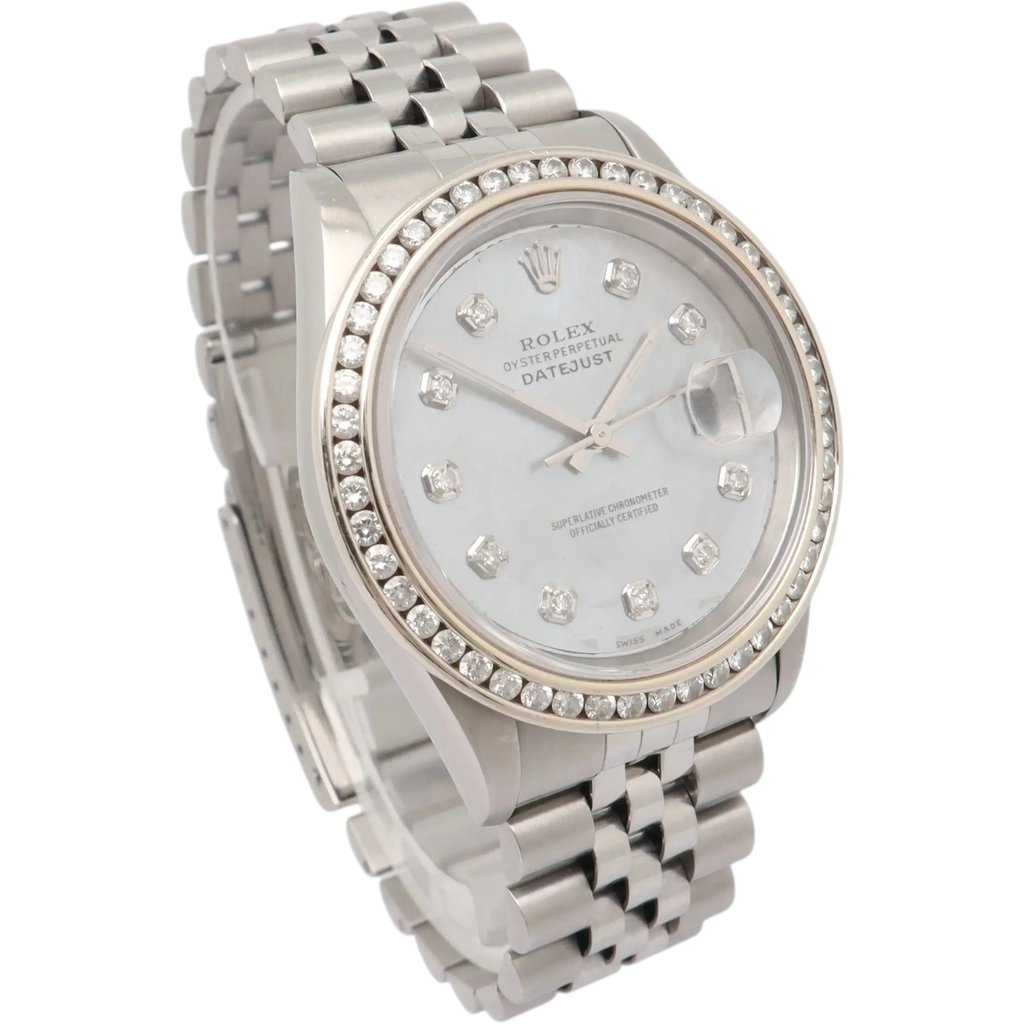 3rd image of Rolex Rolex Datejust 16220 Wristwatch, PreOwned condition