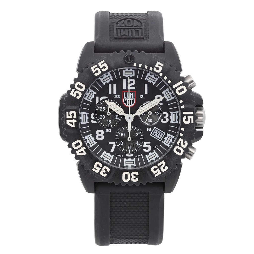 Front Full View Of Luminox XS.3081 Carbon Watch Display Model Condition Excellent