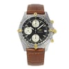 Front Full View Of Breitling 81.95 Stainless Steel Watch Pre Owned Condition {Product Condition}