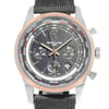 Up Close Front Facing Picture Of Breitling UB0510U4/BC26-100W Stainless Steel Watch Display Model Condition