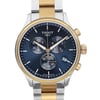 Up Close Front Facing Picture Of Tissot T1166172204100 Stainless Steel Watch New With Defects Condition