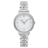 Front Full View Of Michael Kors MK3641 Stainless Steel Watch Display Model Condition Excellent