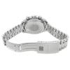 Back View Of Solid Back Case And Open Stainless Steel Band Of OMEGA 3521.80. Watch Pre Owned Condition
