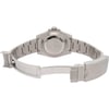 Back View Of Screwback Back Case And Open Stainless Steel Band Of Rolex 116610LN Watch Pre Owned Condition
