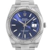 Up Close Front Facing Picture Of Rolex 126334 Stainless Steel Watch Unworn Condition