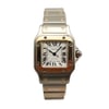Front Full View Of Cartier 2423 Stainless Steel Watch Pre Owned Condition Good