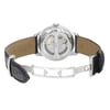 Back View Of Exhibition Back Case And Open Leather Band Of Tissot T006.407.16.033.00 Watch Display Model Condition