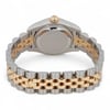 Back View Of Solid Back Case And Closed Stainless Steel,Yellow Gold Band Of Rolex 179173 Watch Pre Owned Condition