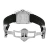 Back View Of {Caseback} Back Case And Open Leather Band Of Cartier W20106X8 Watch Pre Owned Condition