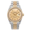 Front Full View Of Rolex 16013 Stainless Steel Watch Pre Owned Condition Good