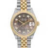 Up Close Front Facing Picture Of Rolex 278273 Stainless Steel Watch Unworn Condition