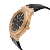 View Of Crown Facing Side Of Audemars Piguet 15400OR.OO.D002CR.01 Rose Gold Watch Unworn Condition