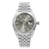 Front Full View Of Rolex 126300RSJ Stainless Steel Watch Display Model Condition {Product Condition}