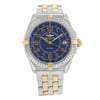 Front Full View Of Breitling B66050 Stainless Steel Watch Pre Owned Condition {Product Condition}