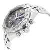 View Of Crown Facing Side Of Breitling A1335611/F517-372A Stainless Steel Watch Pre Owned Condition
