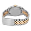 Back View Of Screwback Back Case And Closed Stainless Steel,Yellow Gold Band Of Rolex 16233 Watch Pre Owned Condition