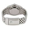 Back View Of Solid Back Case And Closed Stainless Steel Band Of Rolex 126234 Watch Pre Owned Condition