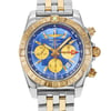 Up Close Front Facing Picture Of Breitling CB042012/C858-375C Stainless Steel Watch Display Model Condition