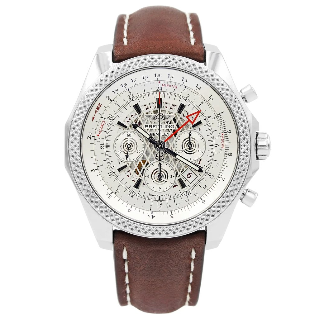 Front Full View Of Breitling AB043112/G774-443X Stainless Steel Watch Display Model Condition {Product Condition}